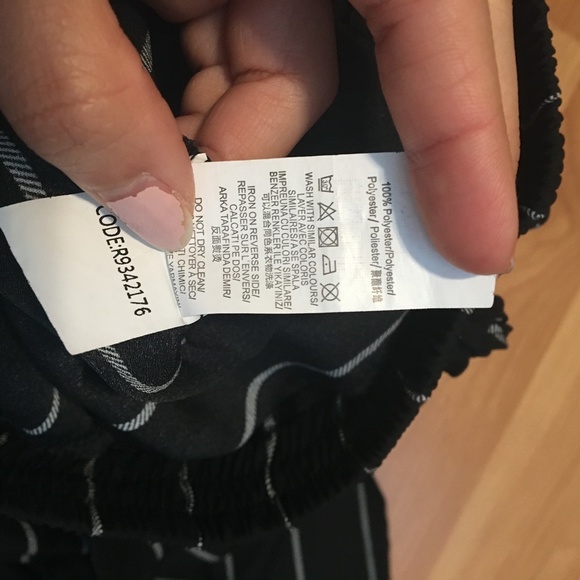 Missguided striped straight leg pants (US 2/XS/S) - Picture 8 of 9